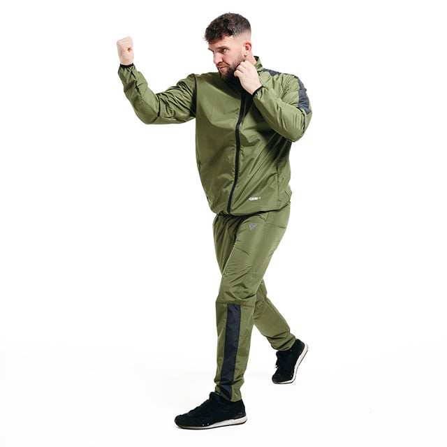 Костюм-сауна RDX C1 Weight Loss Sauna Suit Army Green ціна