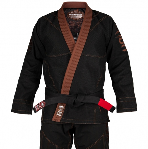 Кимоно для джиу-джитсу Venum Absolute Gorilla BJJ Gi Black Brown цена