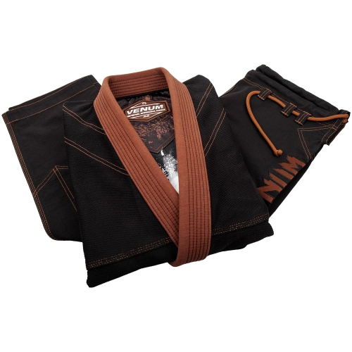 Кимоно для джиу-джитсу Venum Absolute Gorilla BJJ Gi Black Brown где купить