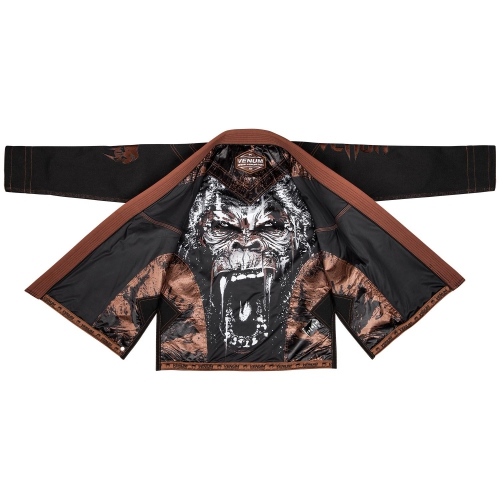 Кимоно для джиу-джитсу Venum Absolute Gorilla BJJ Gi Black Brown оригинал