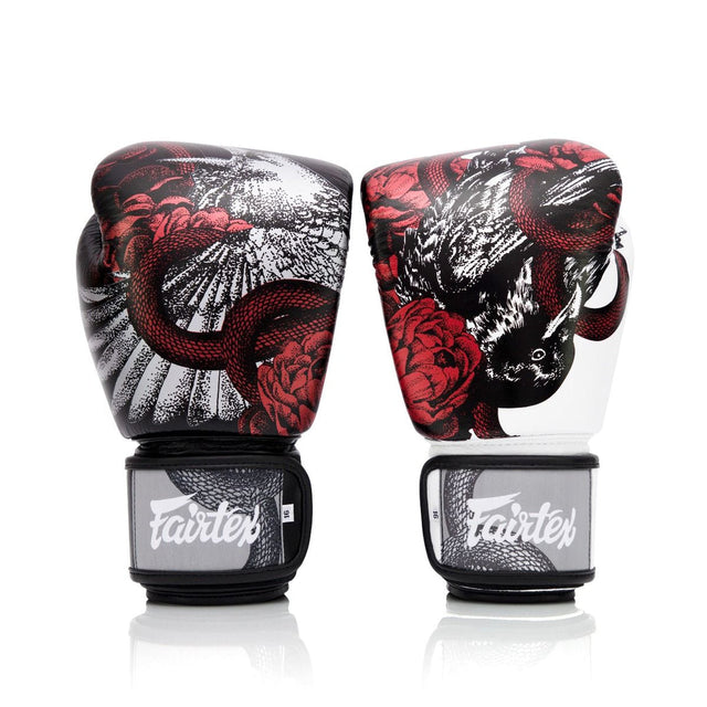 Боксерские перчатки Fairtex BGV24 The Beauty of Survival Limited Edition Wooden Box купить