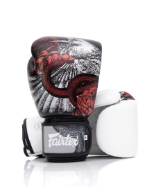 Fairtex boxing gloves BGV24 The Beauty of Survival Limited Edition Wooden Box photo