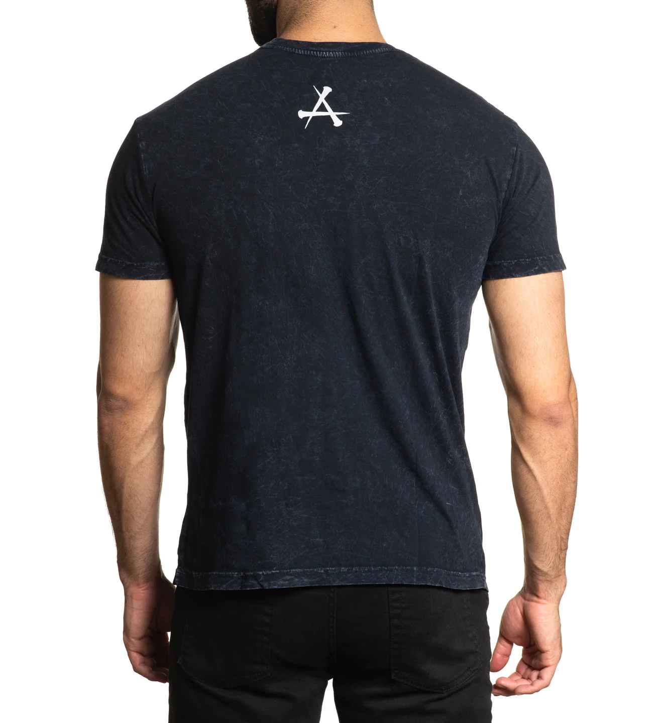 Affliction Scarecrow Black Lava Wash T-shirt buy