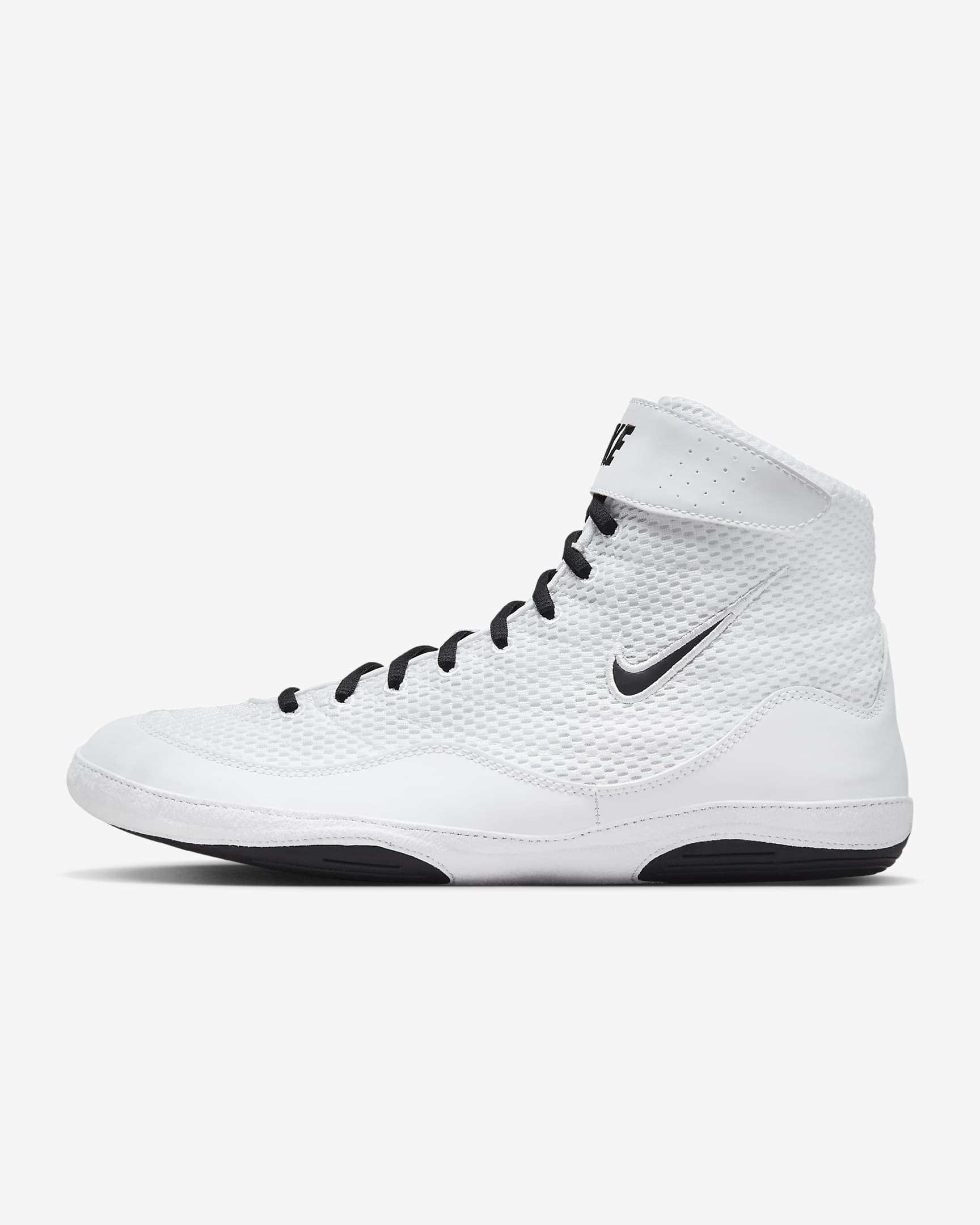 Борцовки Nike Inflict Wrestling Shoes White Black купить