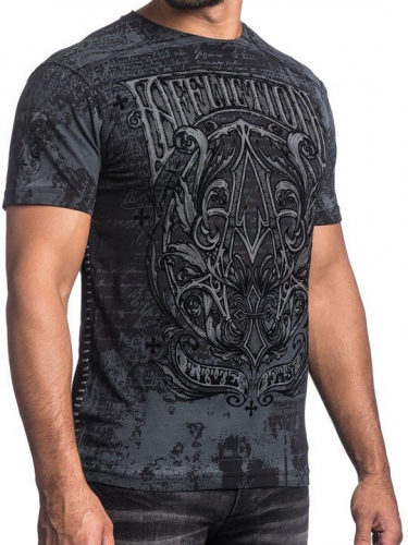 Футболка Affliction A Frame T-Shirt Black ціна
