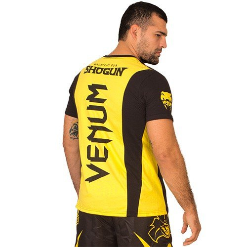 Футболка Venum Shogun Team Shockwave Black - Yellow цена