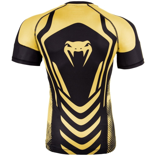 Venum Technical Compression T-shirt Short Sleeves Black Yellow buy