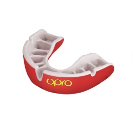 Детская капа Opro Self-fit GEN5 Youth Gold Red Pearl