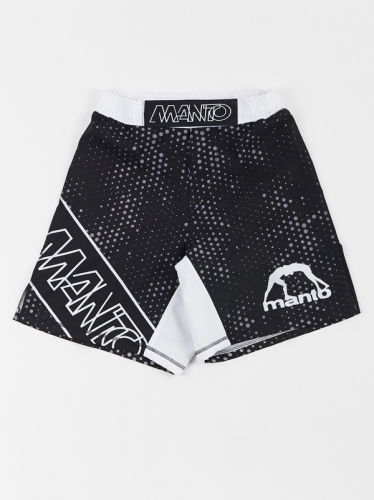 Шорты MMA MANTO Dots Fight Shorts black купити