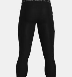 Чоловічі легінси Under Armour HeatGear® ¾ Black White розмір