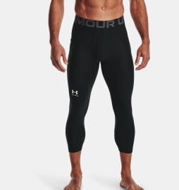 Чоловічі легінси Under Armour HeatGear® ¾ Black White
