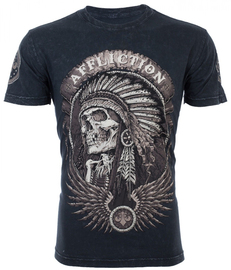 Футболка Affliction Thunderfoot T-Shirt Black