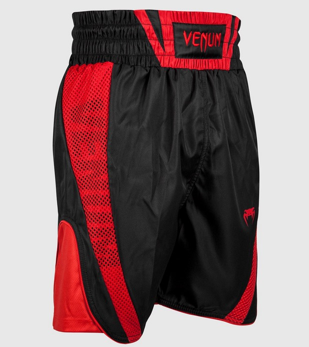 Спортивные шорты Venum Elite Boxing Shorts - Black Red