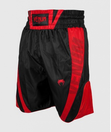 Спортивные шорты Venum Elite Boxing Shorts - Black Red, Фото № 3