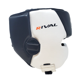 Шлем для бокса Rival RHG20 Training Headgear Black White, Фото № 3