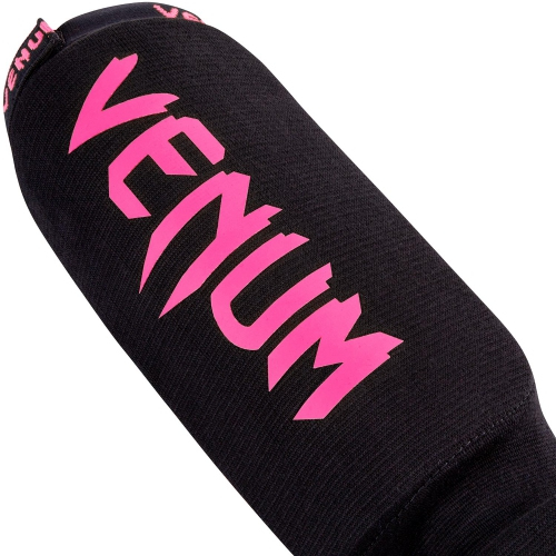 Захист гомілкостопу Venum Kontact Shinguards Cotton Neo Pink фото