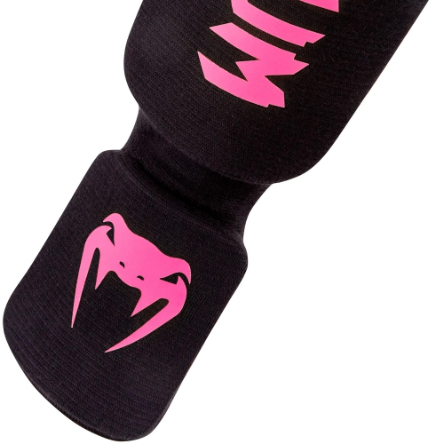 Захист гомілкостопу Venum Kontact Shinguards Cotton Neo Pink розмір