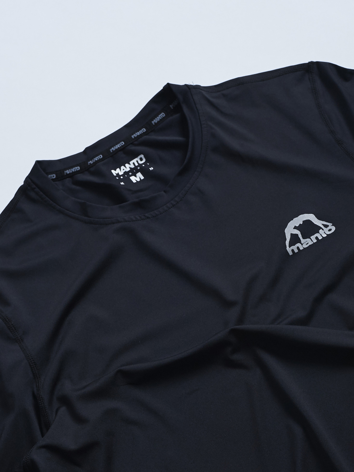 Тренувальна футболка MANTO Performance T-shirt  Athlete 2.0 Black купити