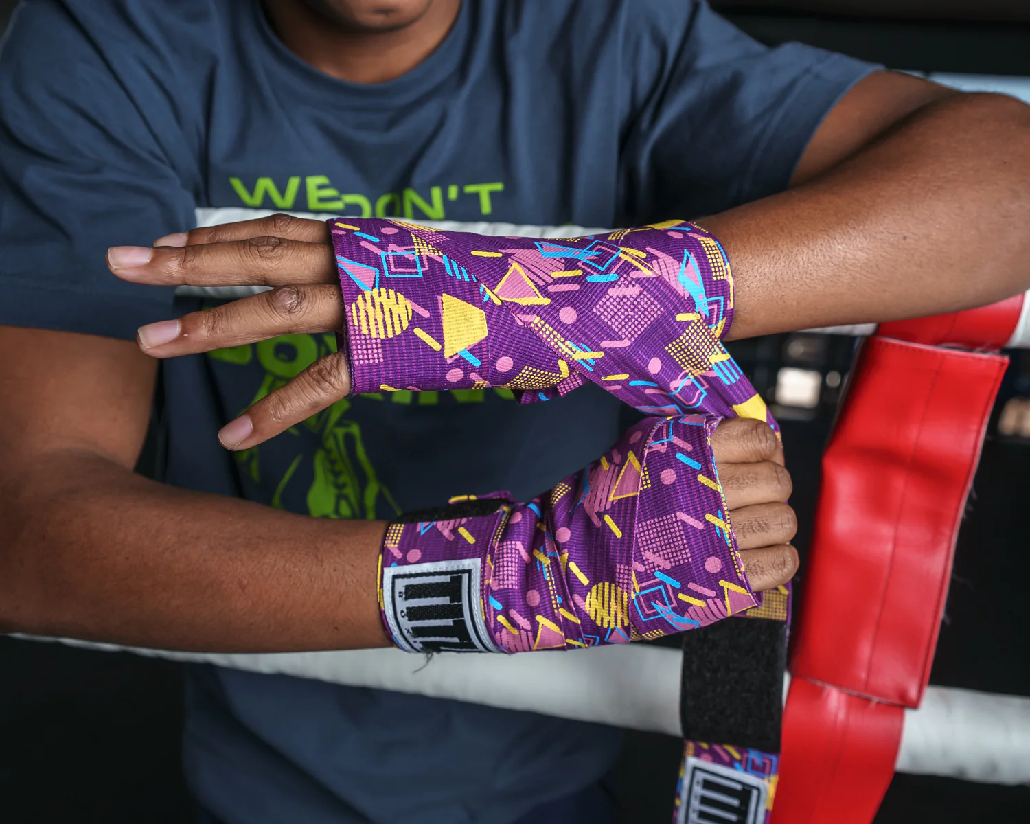 Title Boxing Print Hand Wraps 180 Retro price