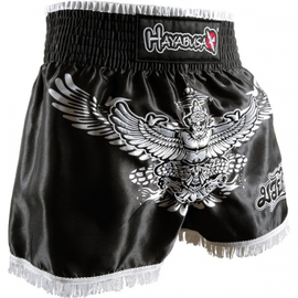 Тайские шорты Hayabusa Garuda Muay Thai Shorts Black, Фото № 2