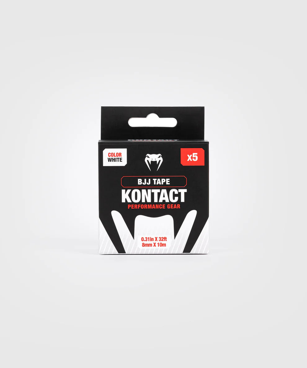 Тейпи Venum Kontact BJJ Finger Tape White Black ціна