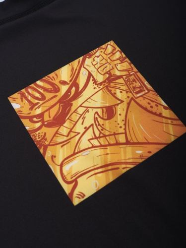 MANTO Rashguard Panther Gold photo