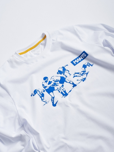 Лонгслив MANTO Longsleeve Icons White купить