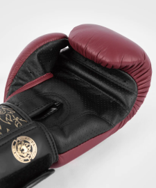 Боксерские перчатки Venum Power 2.0 Boxing Gloves - Burgundy Black, Фото № 4