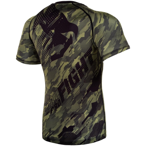 Рашгард Venum Tecmo Rashguard Short Khaki фото