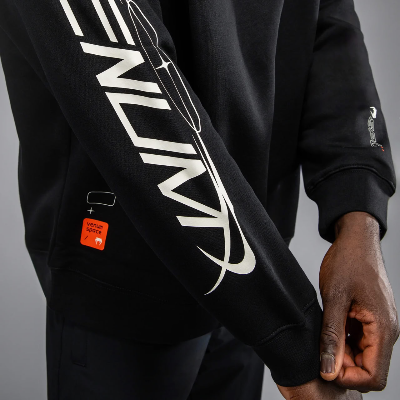 Світшот Venum Eclipse Sweatshirt Black Ivory вартість