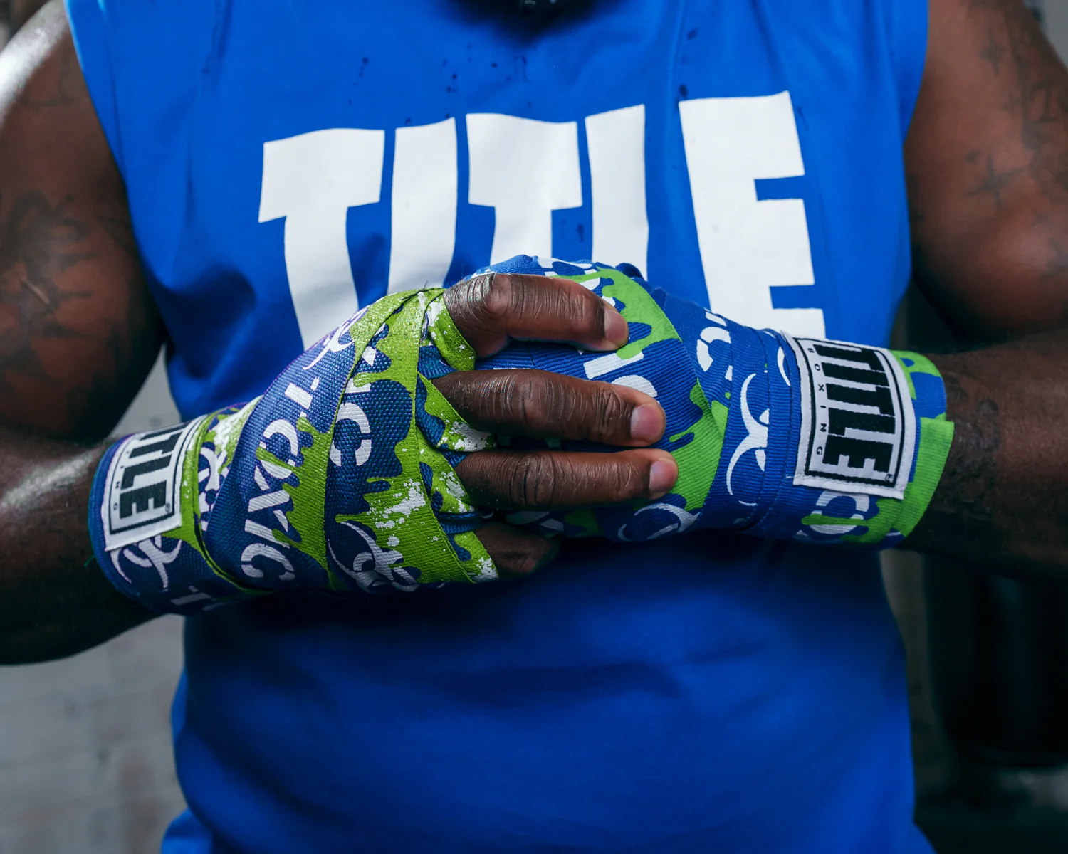 Title Boxing Print Hand Wraps 180 Toxic price