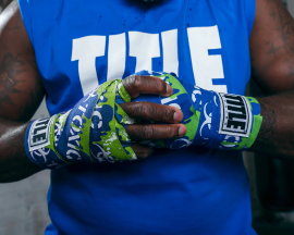 Бинты Title Boxing Print Hand Wraps 180 Toxic, Фото № 3