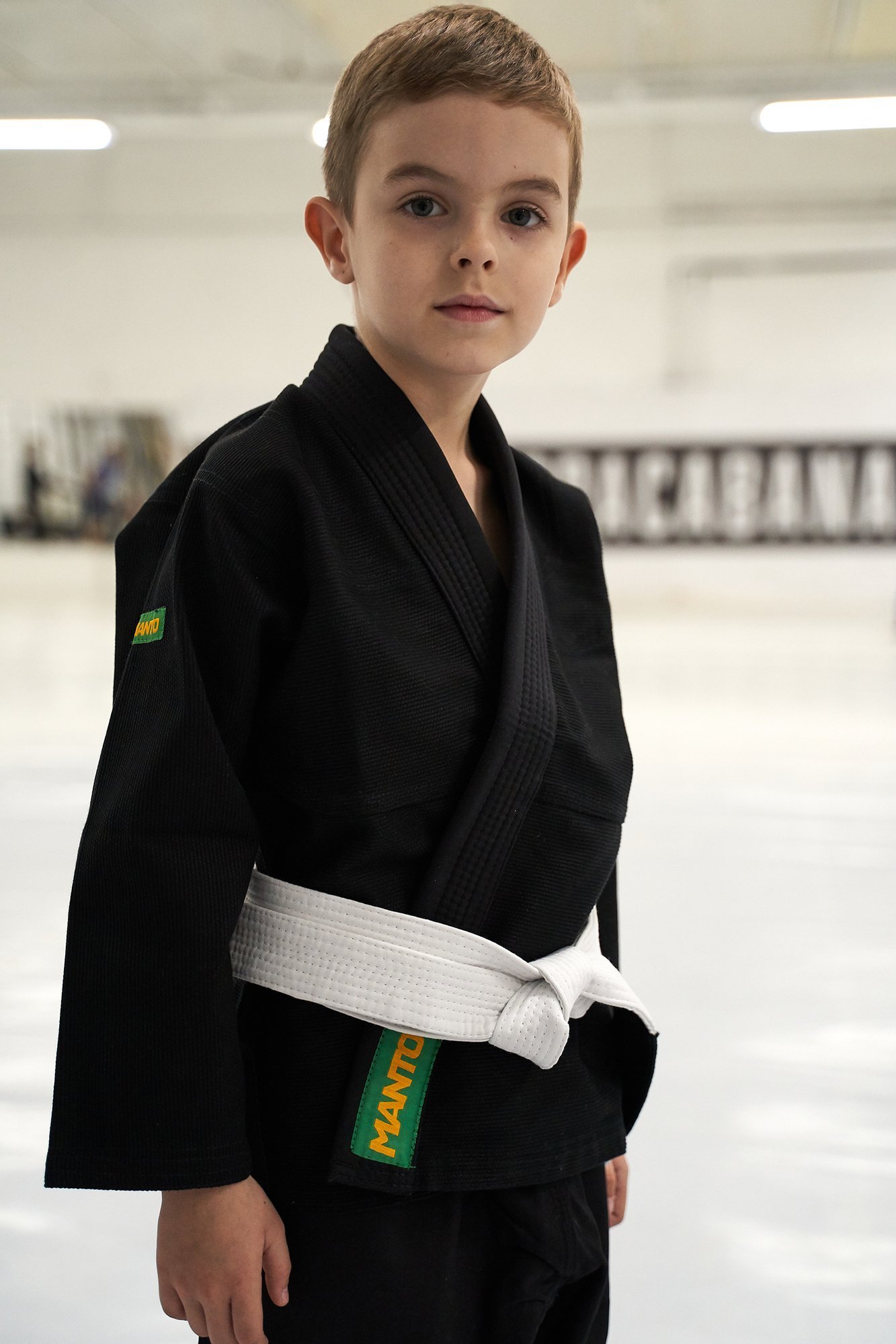 Дитяче кімоно MANTO Junior BASIC Youth BJJ GI Black оригінал