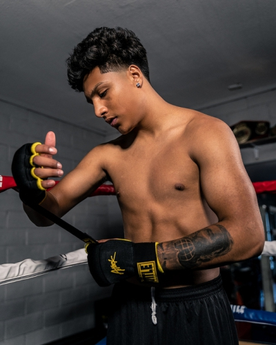 Детские гелевые бинты Title Attack Nitro Speed Wraps 2.0 Youth Black Yellow цена