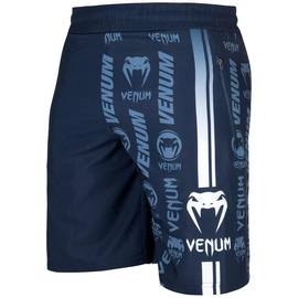 Шорты Venum Logos Training Shorts Navy Blue White