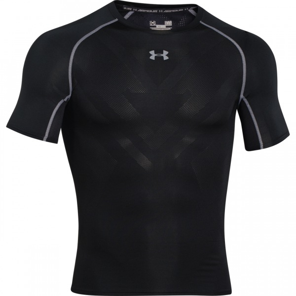 Компресійна футболка Under Armour HeatGear ArmourVent Compression T-Shirt Black