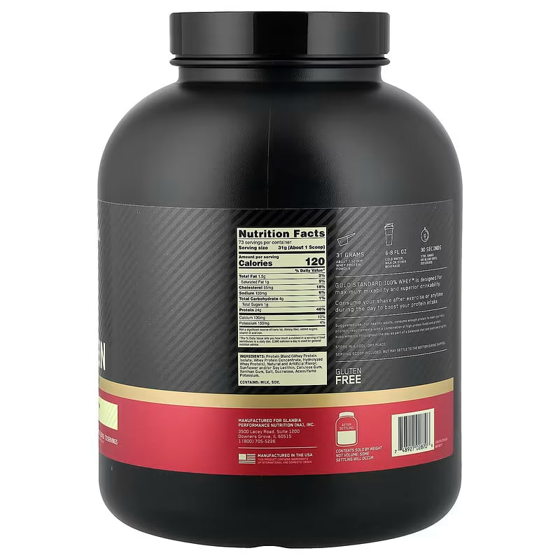 Optimum Nutrition Gold Standard 100% Whey Vanilla Ice Cream 2.26 kg buy