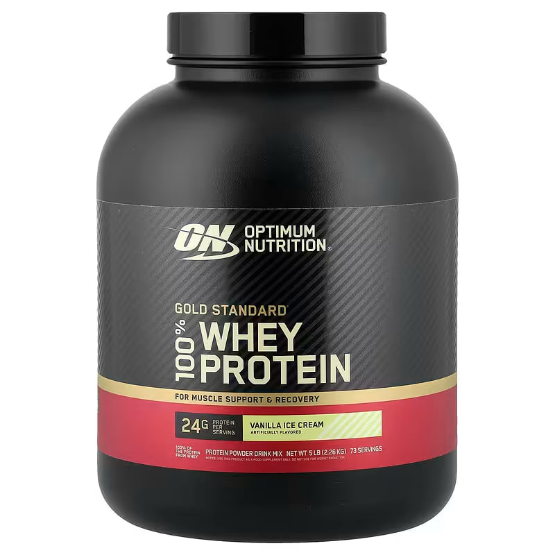 Optimum Nutrition Gold Standard 100% Whey Vanilla Ice Cream 2.26 kg