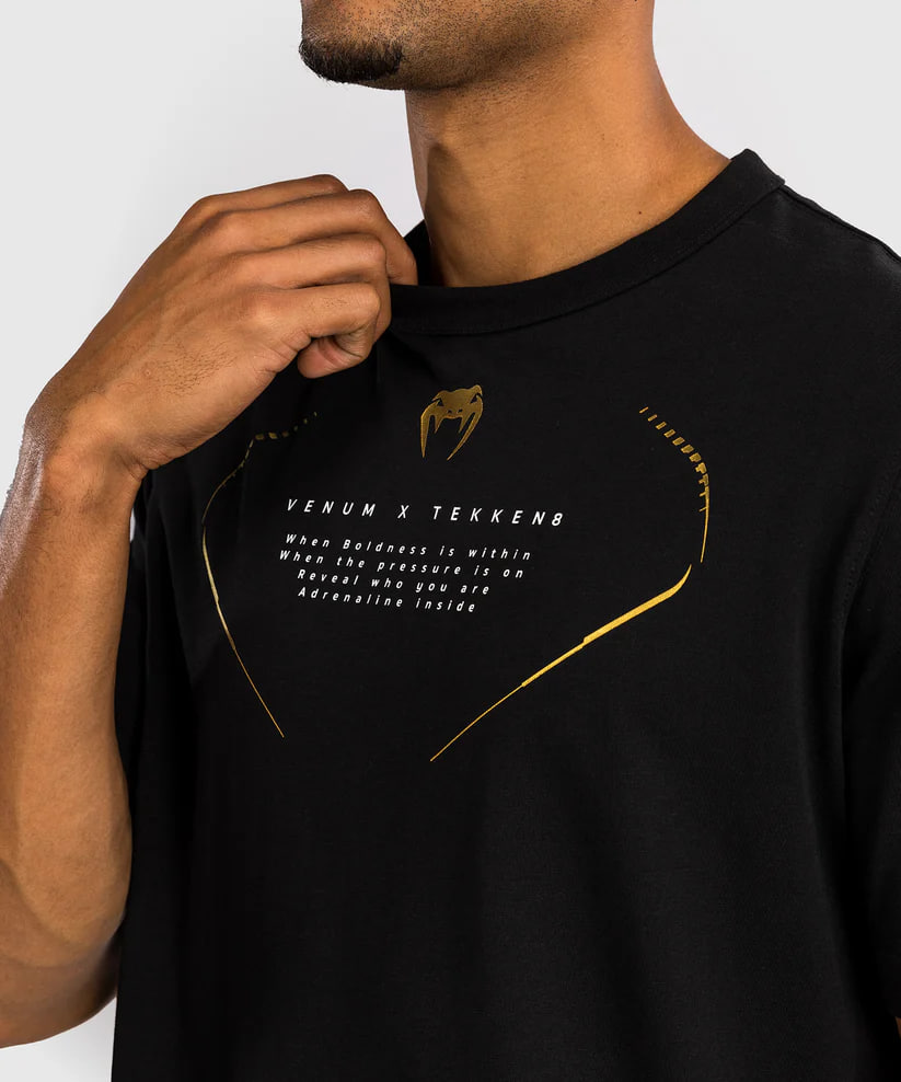 Футболка Venum x TEKKEN 8 Marshall Law T-Shirt Black Red Gold ціна