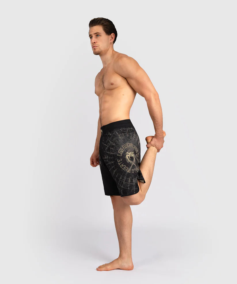 Venum Santa Muerte 5.0 Mens Fight Shorts Deep Black Gold cost