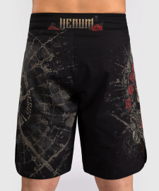 Шорти для MMA Venum Santa Muerte 5.0 Men’s Fight Shorts - Deep Black/Gold ціна