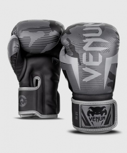 Venum Elite Black Dark Camo boxing gloves buy