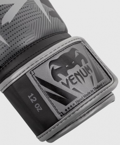 Venum Elite Black Dark Camo boxing gloves photo