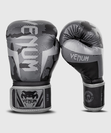 Боксерские перчатки Venum Elite Black Dark Camo