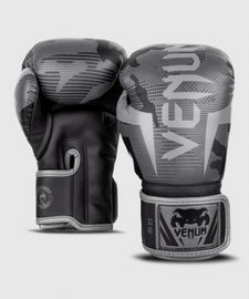 Боксерские перчатки Venum Elite Black Dark Camo, Фото № 2