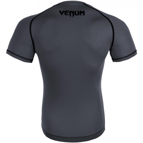 Компрессионная футболка Venum Contender 3.0 Compression T-shirt Short Sleeves Heather Grey/Black купить