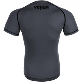 Компрессионная футболка Venum Contender 3.0 Compression T-shirt Short Sleeves Heather Grey/Black, Фото № 2