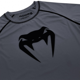 Компресійна футболка Venum Contender 3.0 Compression T-shirt Short Sleeves Heather Grey/Black, Фото № 3