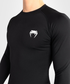Venum Contender Long Sleeve Rashguard Black photo