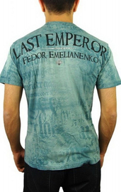 Футболка Affliction Fedor Emelianenko Warbird Last Emperor T-Shirt - blue, Фото № 2